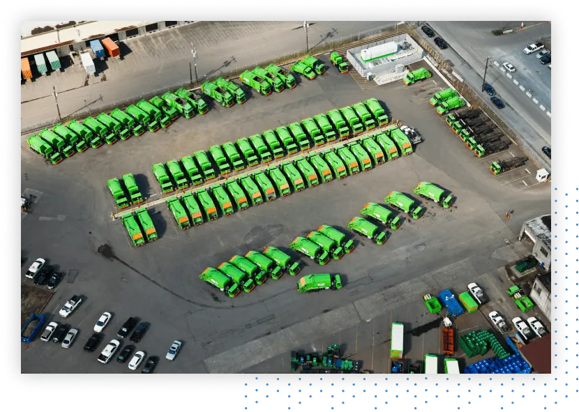 Vehicles in Parking Lot