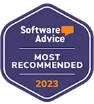 Software Advice Most recommended 2023